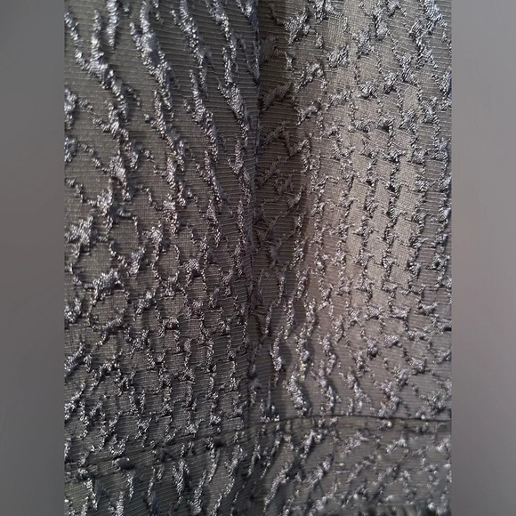 BIRDCAGE Anthropologie Navy Blue Sleeveless Cocktail Dress LARGE Back Cut Out - Picture 11 of 14